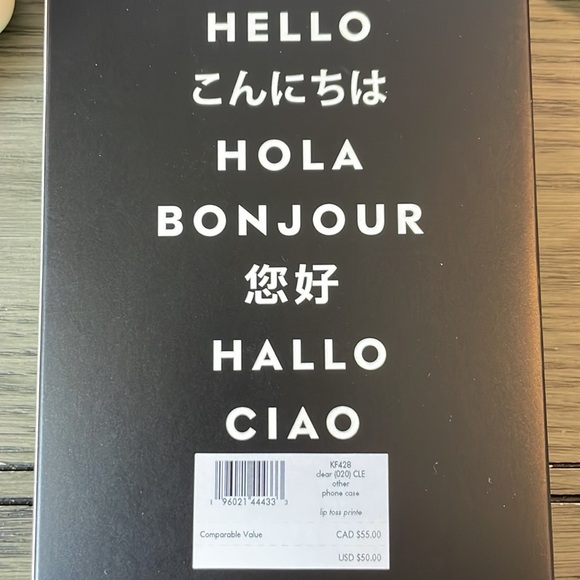 NIPโ ๏ธ๐Kate Spade โ ๏ธ ๐ Lip Toss Printed iPhone 15 Pro Max Case ๐โ ๏ธ - Picture 4 of 4